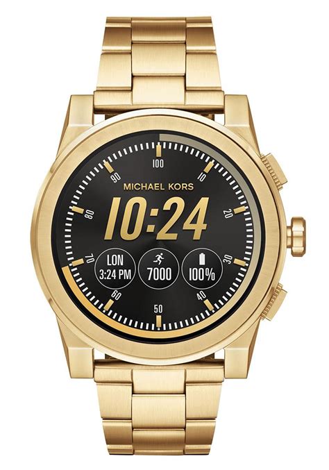 kann man auf michael kors smartwatch immer die ihrzeit sehen|michael kors smartwatch for men.